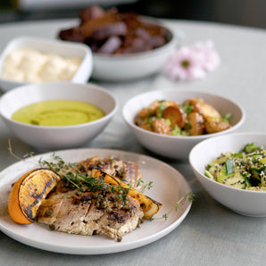 Vinterlunchbuffé med kyckling