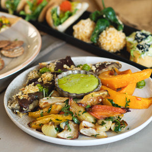 Vegetarisk höstbuffé