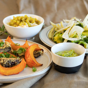 Vegetarisk höstlunchbuffé